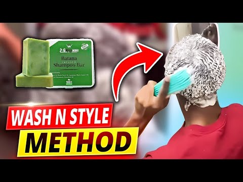 Wash n Style Method || 26 King Wavy