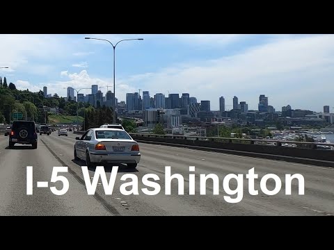 Interstate 5 Southbound WA Full State (10min congestion Real Time) UHD Detailed Time Stamps
