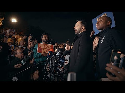Video Thumbnail: New York jubelt nach dem Sieg von Zohran Mamdani