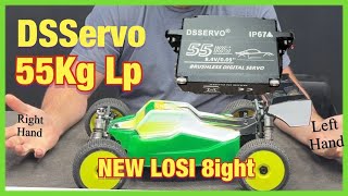 NEW DSServo 55kg LP in brand new Losi 8ight-XE RTR