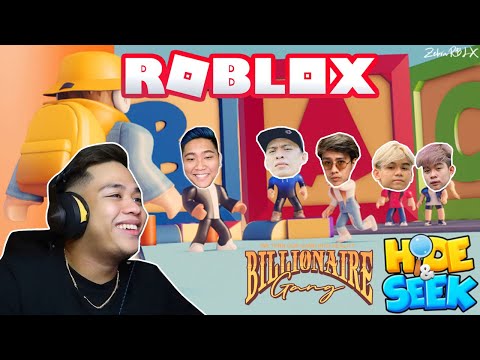 HIDE AND SEEK in ROBLOX with THE BILLIONAIRE GANG!