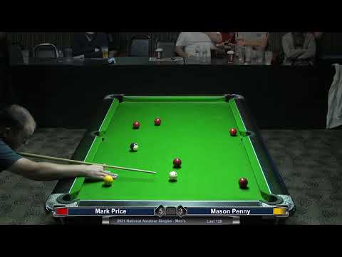 2021 Men's National Amateur Singles Last 128 - Mark Price v Mason Penny