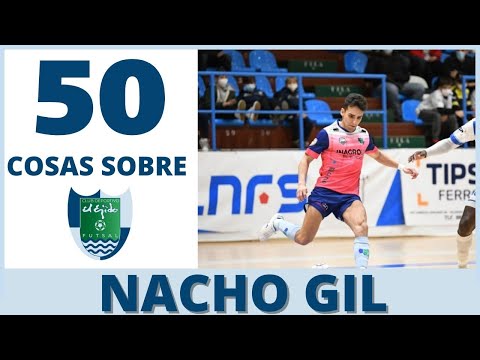 50 cosas sobre NACHO GIL jugador de Ejido Futsal