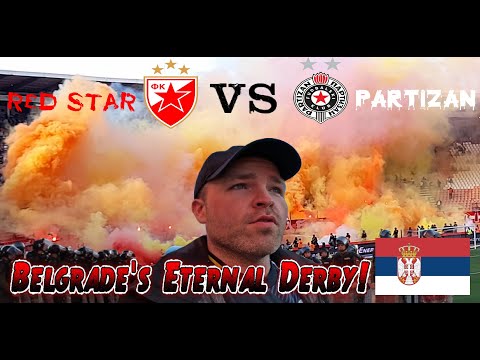 Surviving the Eternal Derby in Belgrade, Serbia! | Red Star V Partizan 2025 [4K]