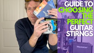Guide to Choosing Guitar Strings - Guitar Lessons with Stuar