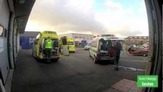 preview picture of video 'Første øvelse under Ambulansekurset 2012'