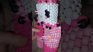 my hands hurt so much 🥲👍 #beads #kandikid #kandi #kandibeads #ponybeads #smallbusiness #3dart