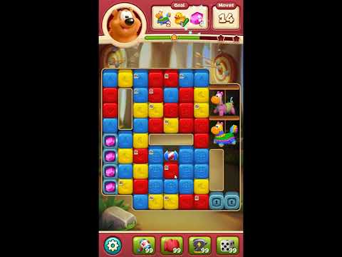 Toon Blast Level 7693 - NO BOOSTERS 🐻🐺🐱 | SKILLGAMING ✔️