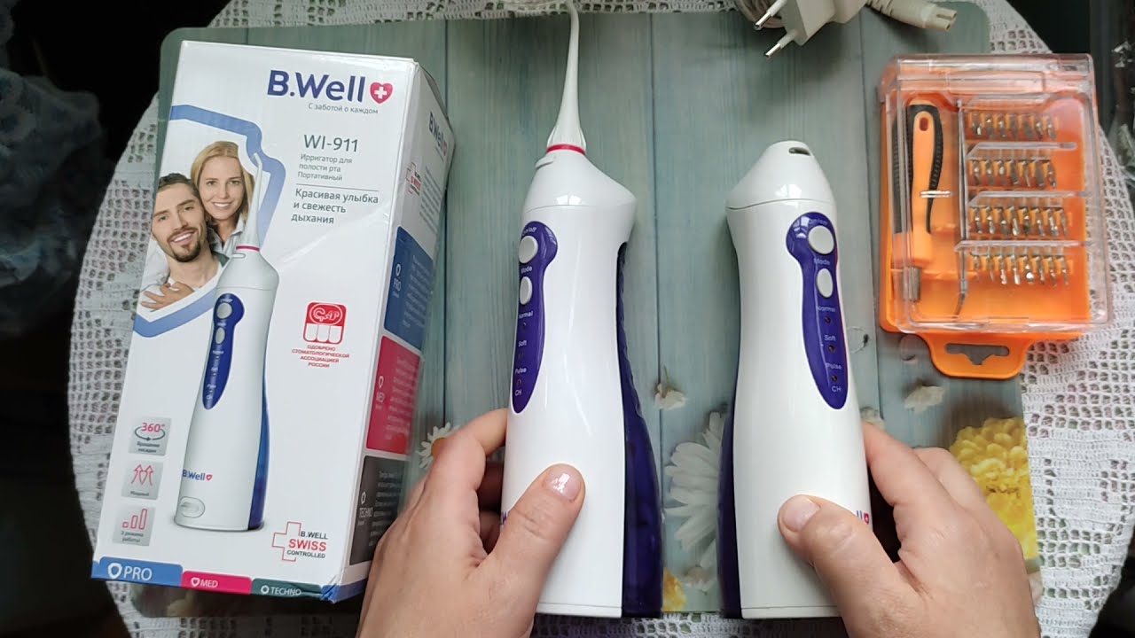 Ирригатор B.Well WI-911 150мл (2 насадки) - отзывы покупателей и владельцев М.Ви