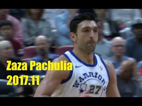 Zaza Pachulia 2017.11 Statistics and Highlights