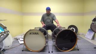 Video thumbnail for Aquarian Super Kick III Regulator & Performance II 2 Drumhead Review by leehaze1