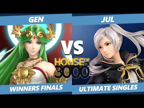 Smash Ultimate Tournament - Gen (Palutena) Vs. Jul (Robin) SSBU Xeno 167 Winners Finals