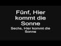 Rammstein - Sonne (lyrics) HD