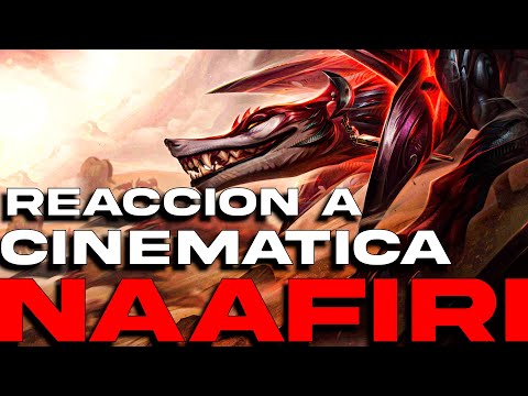 Reaccionando a SABUESOS DE HIERRO | Cinemática de Naafiri - League of Legends