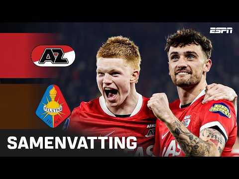 2️⃣ EIGEN GOALS en HARDE BOTSING in HALVE FINALE 🏆 | Samenvatting AZ - Telstar