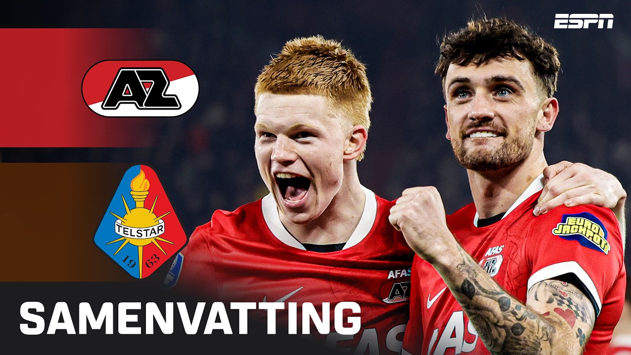 AZ Alkmaar vs SC Telstar Highlights