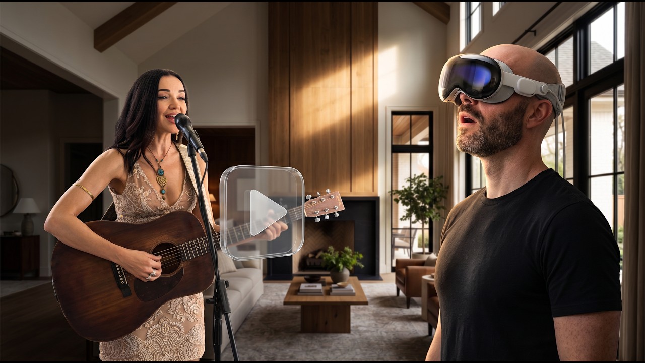 Streamable Volumetric Video is Here on Apple Vision Pro (And It's Wild)