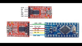 How to program Arduino pro mini using FTDI - How to connect arduino pro mini with PC