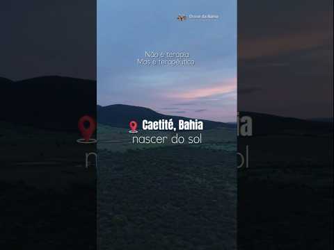 Filmamos o nascer do sol em Caetité, Bahia! #dronedabahia #caetite