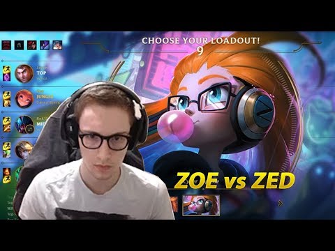 581. Bjergsen - Zoe vs Zed - Mid - November 29th, 2017 - Patch 7 23 - PreSeason 8
