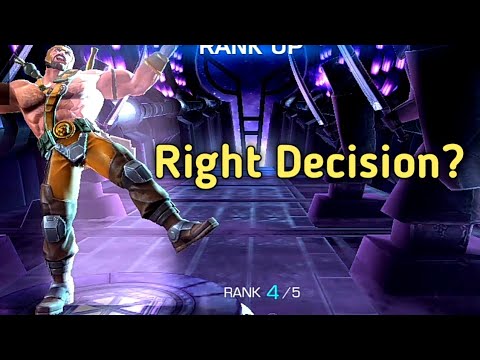 Did I make the right decision..? My Rank 4 Hercules Damage Test | MCOC