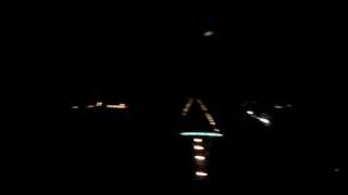 preview picture of video 'Westfield Airport Night Approach and Landing'
