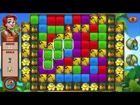 Lost Island Blast Adventure Level 2236 NO BOOSTERS - A S GAMING ✔️