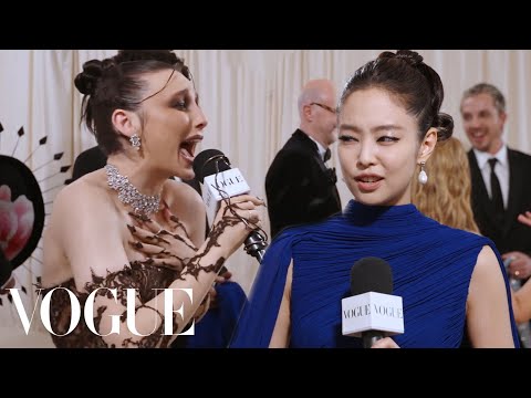 Jennie Kim on Her Getting Ready Playlist for the Met Gala | Met Gala 2024 With Emma Chamberlain