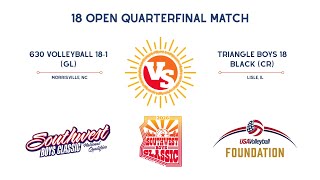 SWBC 18 Open - 630 Volleyball v Triangle 18U Boys