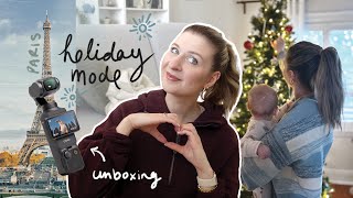 HOLIDAY MODE ON 🎄 new camera, parties, shopping & paris