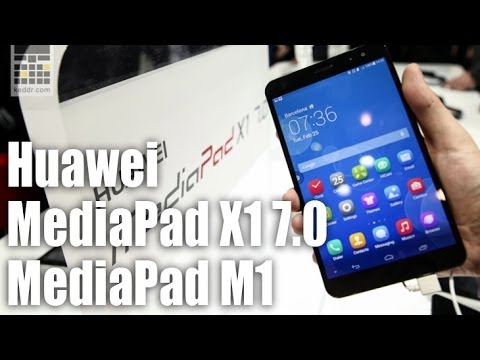 Обзор Huawei MediaPad X1 7.0 (3G, 16Gb, silver white)
