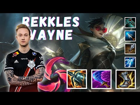 ⚡ Rekkles Vayne ADC VS Ziggs ⚡ Patch 11.14