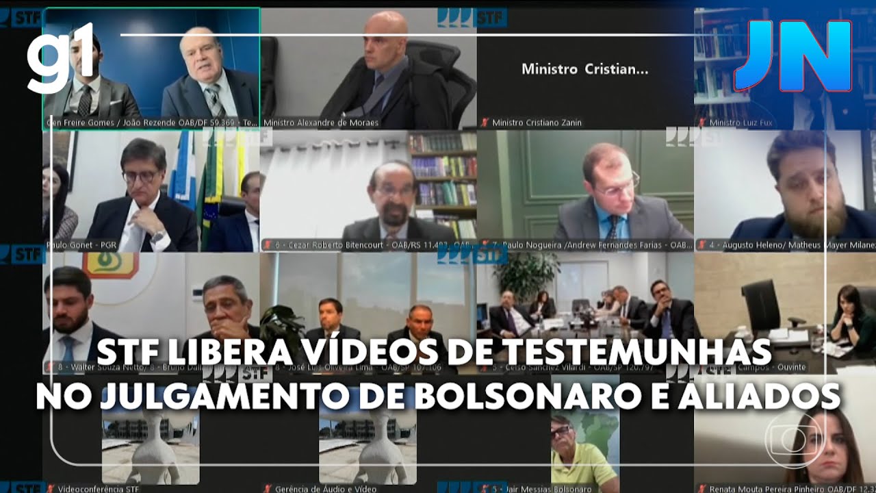 JN: STF libera vídeos de depoimentos de testemunhas no inquérito da tentativa de golpe de Estado