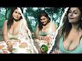 Chubby Queen Bobita Outdoor Midnight Saree Look Sareelover Fashion Vlog