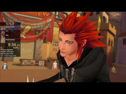 KH2FM HD (PS4) - Any% Critical Mode Lvl 1 - 4:07:53