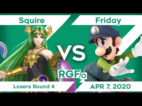 Squire (Palutena) vs. Friday (Luigi) - Losers Round 4 - RGF Online #4