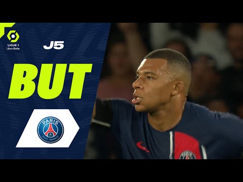 But Kylian MBAPPE (29' - PSG) PARIS SAINT-GERMAIN - OGC NICE (2-3) 23/24