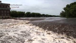 preview picture of video 'Independence, Quasqueton, and Rural Buchanan County, Iowa Flash Flooding/Flooding Prep'