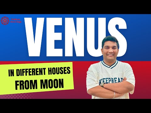 Venus in Different Houses from Moon | Chandra Kundali Secrets | Moon Horoscope | #astrology #jyotish