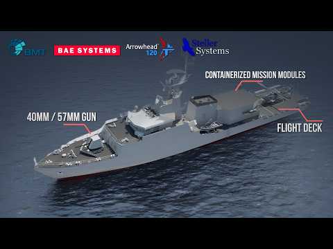 The ships that will replace the UK Navy's River-class Batch 1! AH-120, Batch 3, Venari-85, Spartan