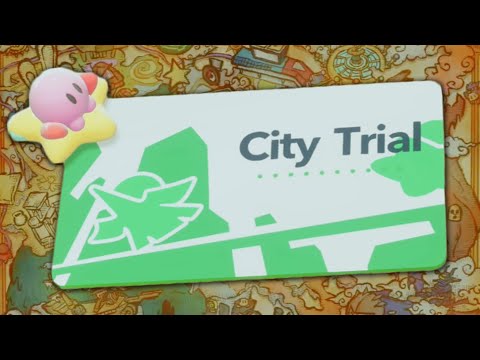 CITY TRIAL 100% Walkthrough – 140/150 Challenges Complete! (Kirby Air Riders – Switch 2)