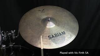 Video thumbnail for Sabian 21" Vault Crossover Ride - 2323g by The Drum Shop - Portland, Maine