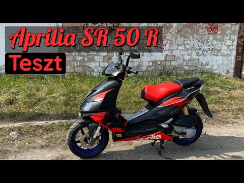 Aprilia SR 50 R Factory teszt | Olasz minivadorzó