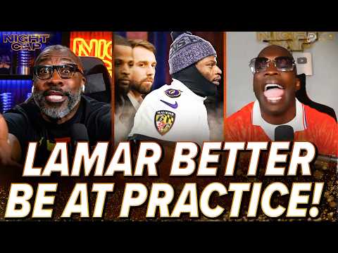 Unc & Ocho GET HEATED new Ravens OC SNEAK DISSING Lamar Jackson SKIPPING workouts! | Nightcap