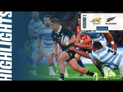 ARGENTINA V NEW ZEALAND | The Rugby Championship 2025 | Round 1
