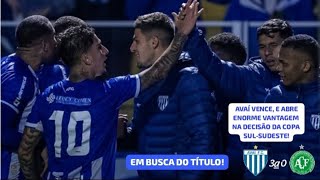 Avaí 3X0 Chapecoense - Copa Sul-Sudeste 2026 | Final (Ida).