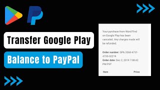 How To Transfer Google Play Balance To Paypal ! (EASY GUIDE)