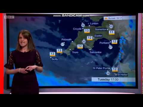 Alex Osbourne BBC Spotlight afternoon weather November 27th 2018 - 60 fps