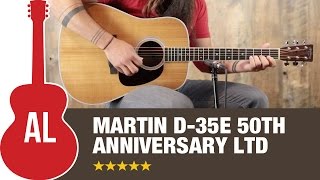 Video thumbnail for Martin D-35E 50th Anniversary Limited Edition Review by Acoustic Letter