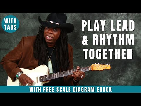 Killer Techniques - Play Lead & Rhythm Guitar Together - Add Licks to Rhy